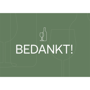 Kaartje bedankt